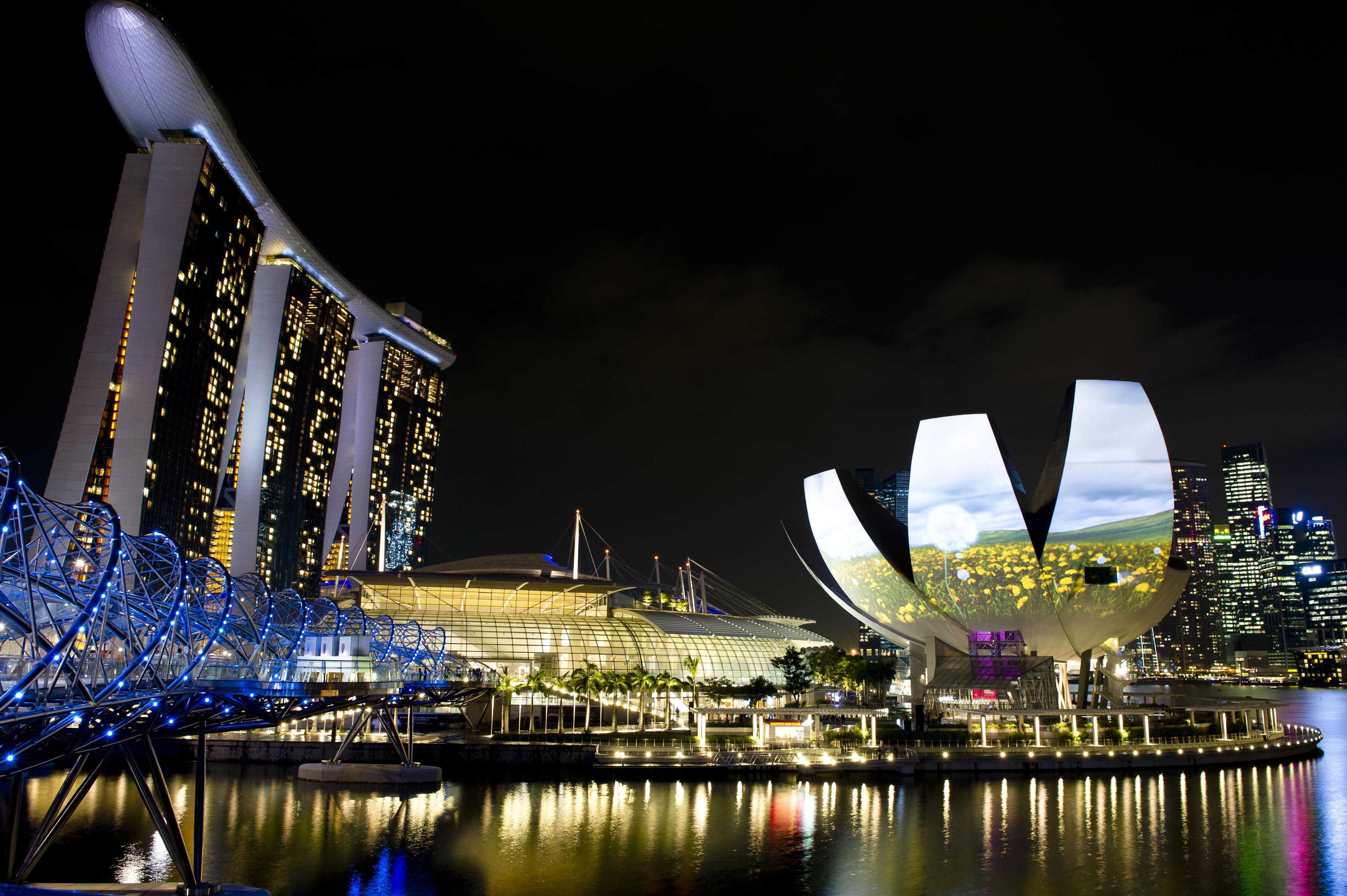 Marina Bay Sands Singapore Bagian luar foto